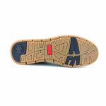 Luisetti 23333 (μπλε δέρμα) ανδρικά slip-on