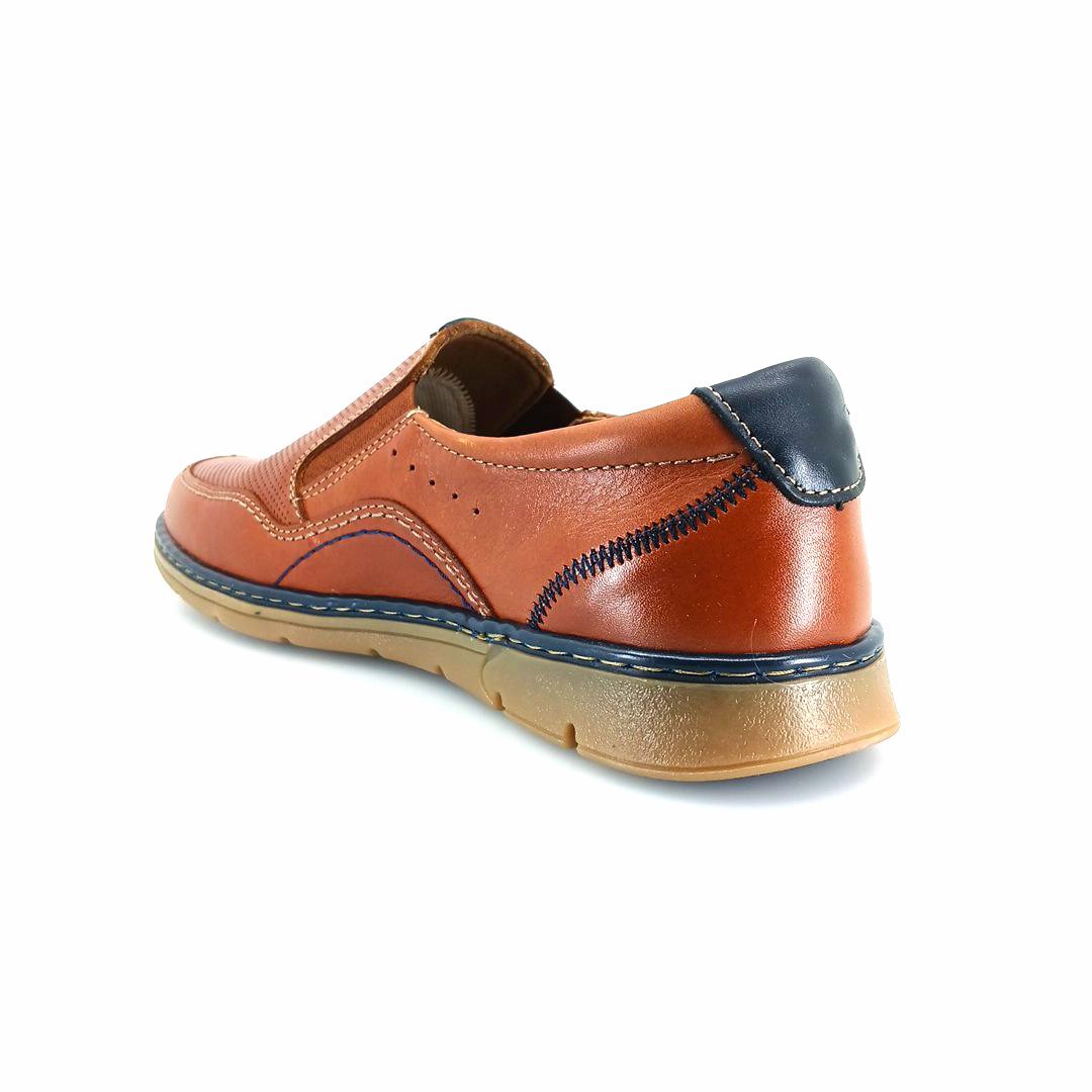 Luisetti 23333 (ταμπα δέρμα) ανδρικά slip-on