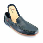 Luisetti 29300 (μπλε δέρμα) ανδρικά μοκασίνια