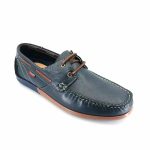 Luisetti 29300 (μπλε δέρμα) ανδρικά μοκασίνια