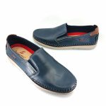 Luisetti 29505 (μπλε δέρμα) ανδρικά μοκασίνια