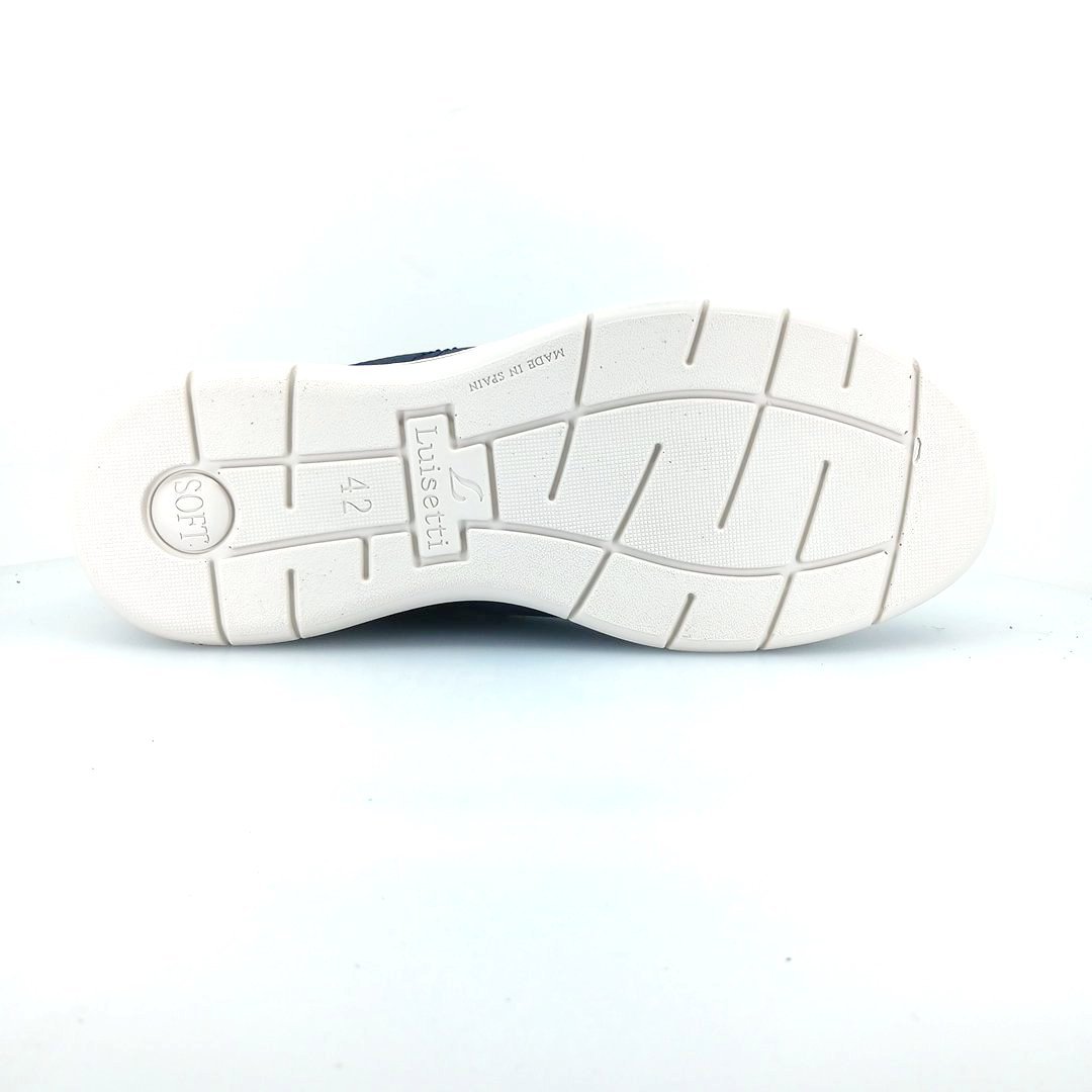 Luisetti 33809 (μπλε δέρμα) ανδρικά δετά