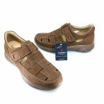 Luisetti 36111 (καφέ δέρμα) ανδρικά παπουτσοπέδιλα