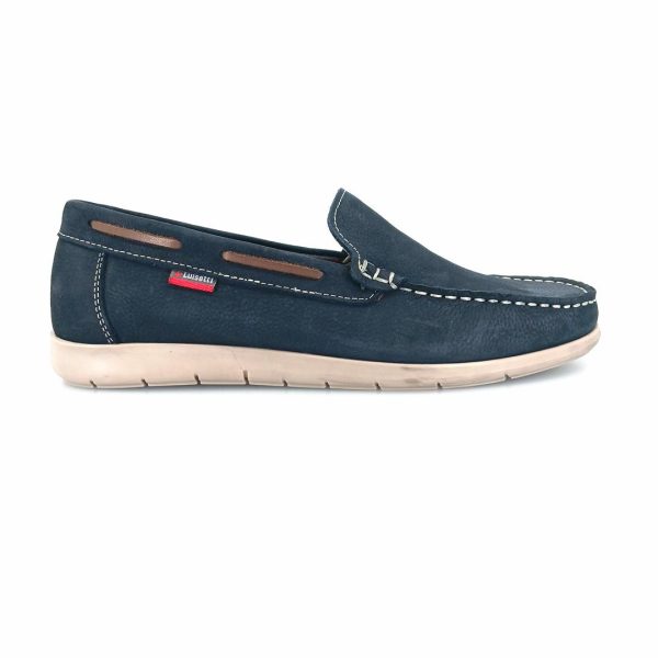 Luisetti 37200 (μαύρο δέρμα) ανδρικά μοκασίνια
