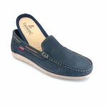 Luisetti 37200 (μαύρο δέρμα) ανδρικά μοκασίνια