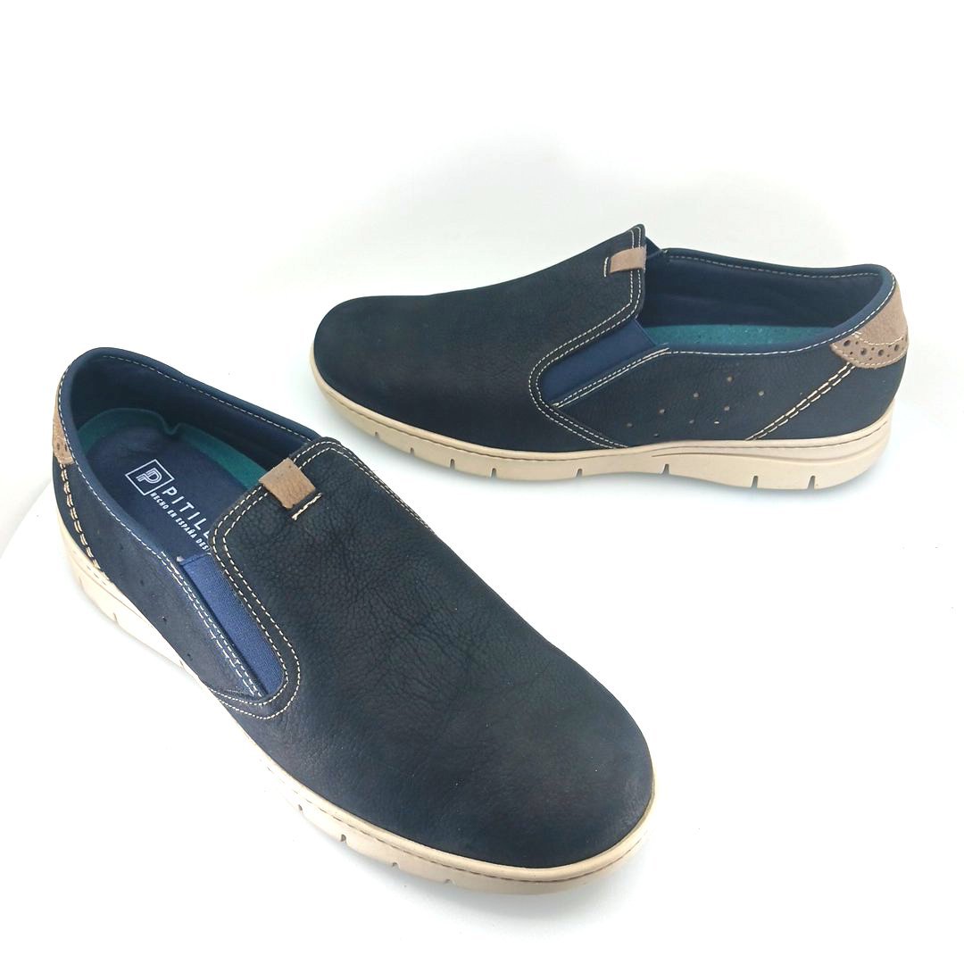 Pitillos 4230 (μπλε) ανδρικά slip-on