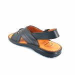 Boxer 17231 (μαύρο δέρμα) ανδρικά σανδάλια