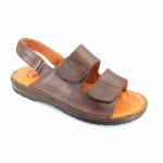 Boxer 17233 (καφέ δέρμα) ανδρικά σανδάλια
