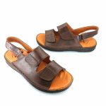 Boxer 17233 (καφέ δέρμα) ανδρικά σανδάλια
