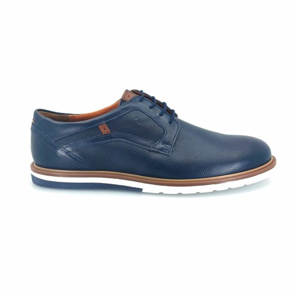 Boxer 41102 (μπλε δέρμα) ανδρικά derby