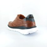 Boxer 44001 (ταμπά δέρμα) ανδρικά δετά sneakers