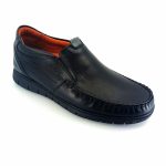 Boxer 47000 (μαύρο δέρμα) ανδρικά μοκασίνια