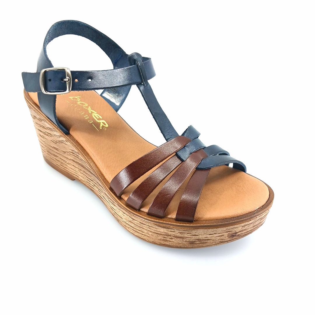 boxer-97033-blue-1 Boxer 97003 (multi μπλε δέρμα) γυναικείες πλατφόρμες
