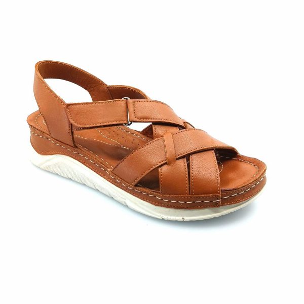 Boxer 98421 (ταμπα δέρμα) γυναικεία σανδάλια