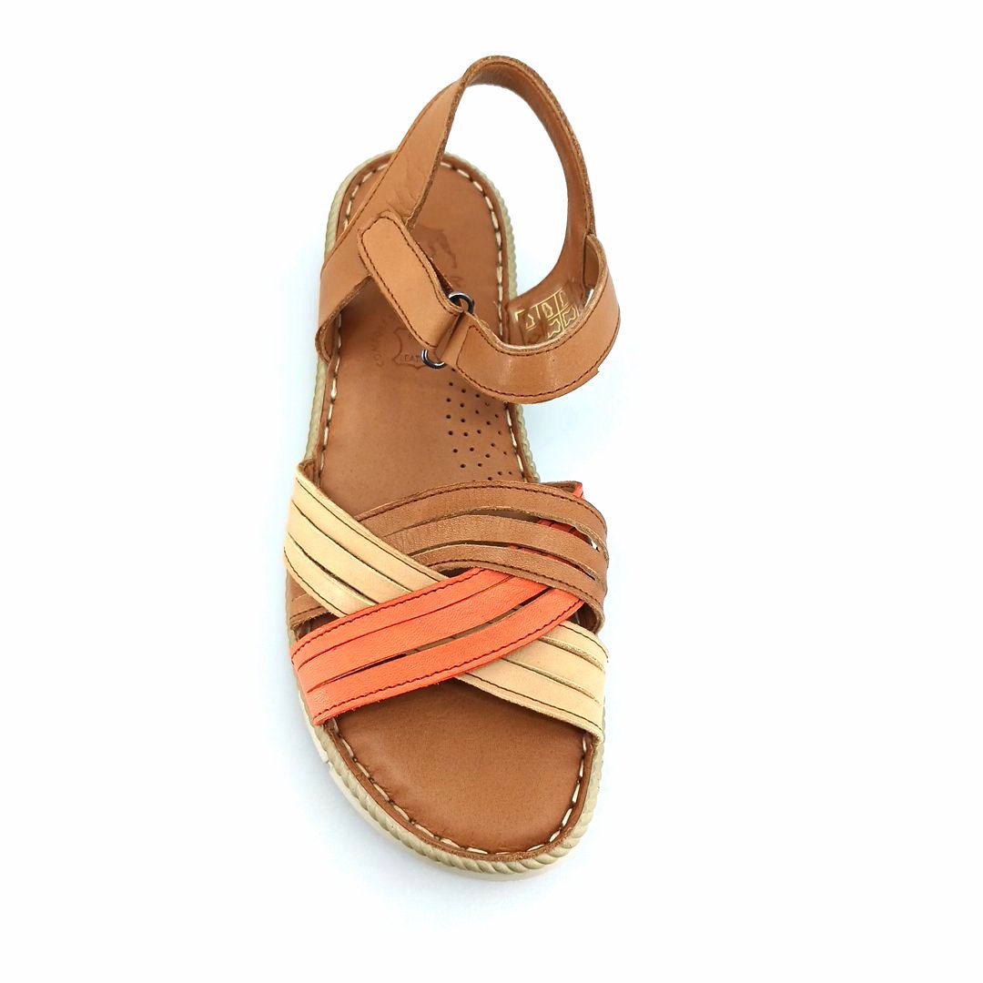 Boxer 98451 (ταμπα δέρμα) γυναικεία σανδάλια