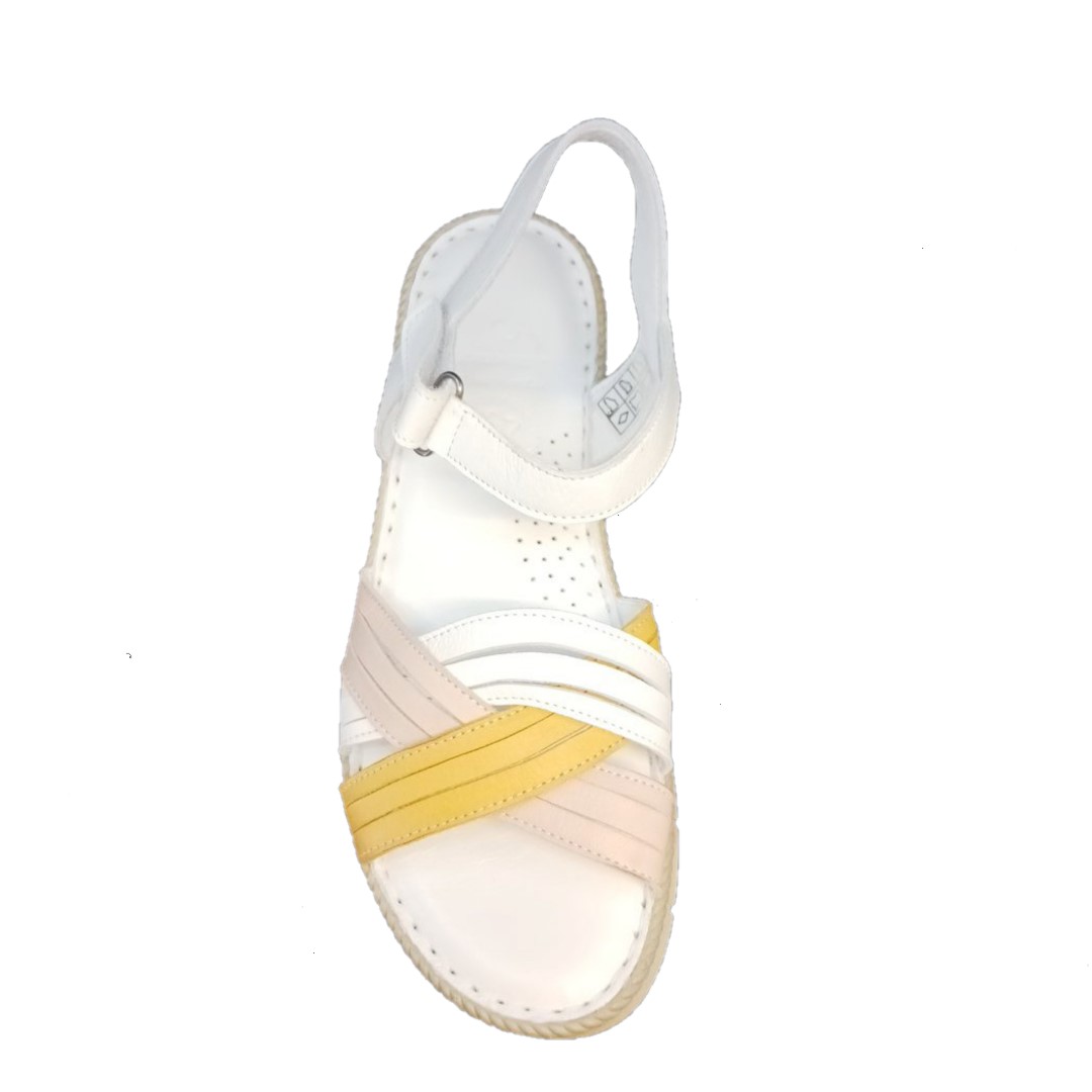 Boxer 98451 (λευκό δέρμα) γυναικεία σανδάλια
