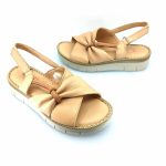 Boxer 98452 (μπεζ δέρμα) γυναικεία σανδάλια