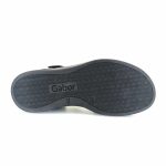 Gabor 43.711.27 γυναικεία πέδιλα (μαύρο δέρμα)