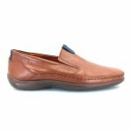 Boxer 15364 (ταμπά δέρμα) ανδρικά slip-on