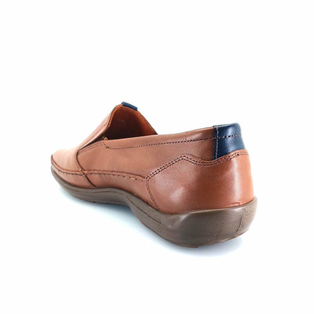 Boxer 15364 (ταμπά δέρμα) ανδρικά slip-on