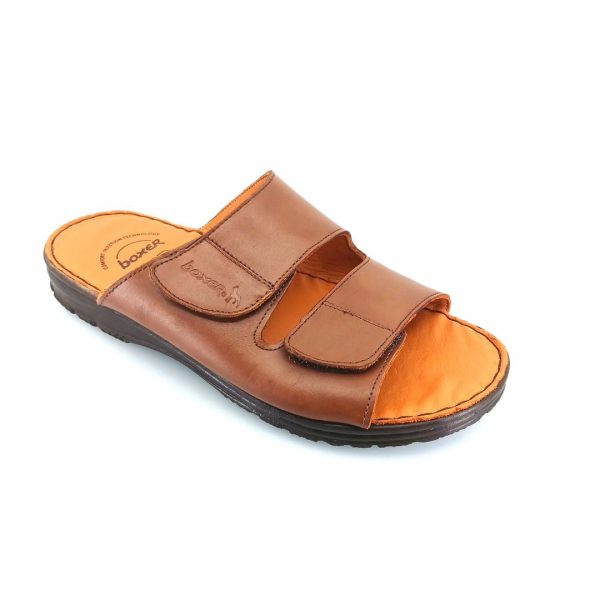Boxer 17230 (ταμπα δέρμα) ανδρικές παντόφλες