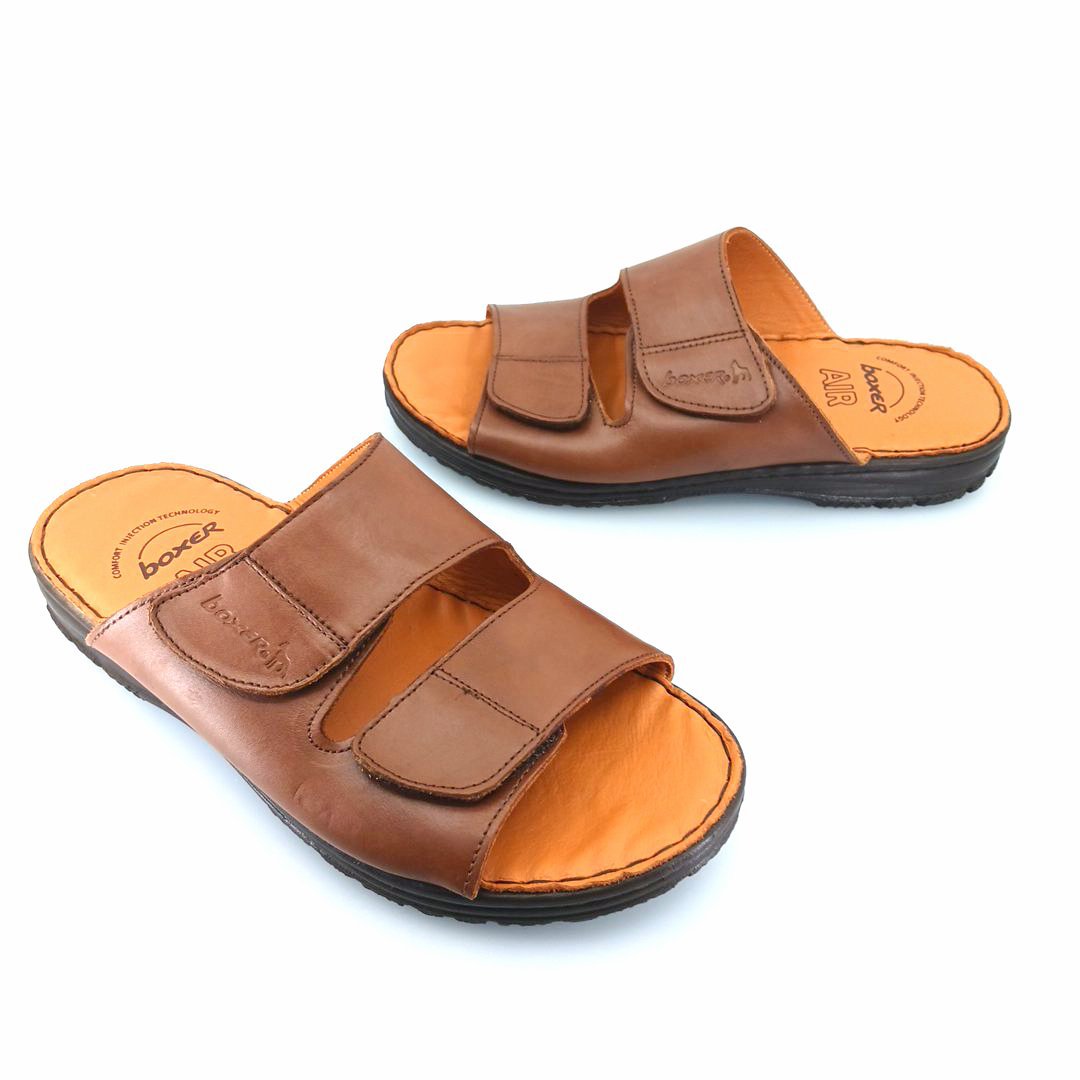 Boxer 17230 (ταμπα δέρμα) ανδρικές παντόφλες