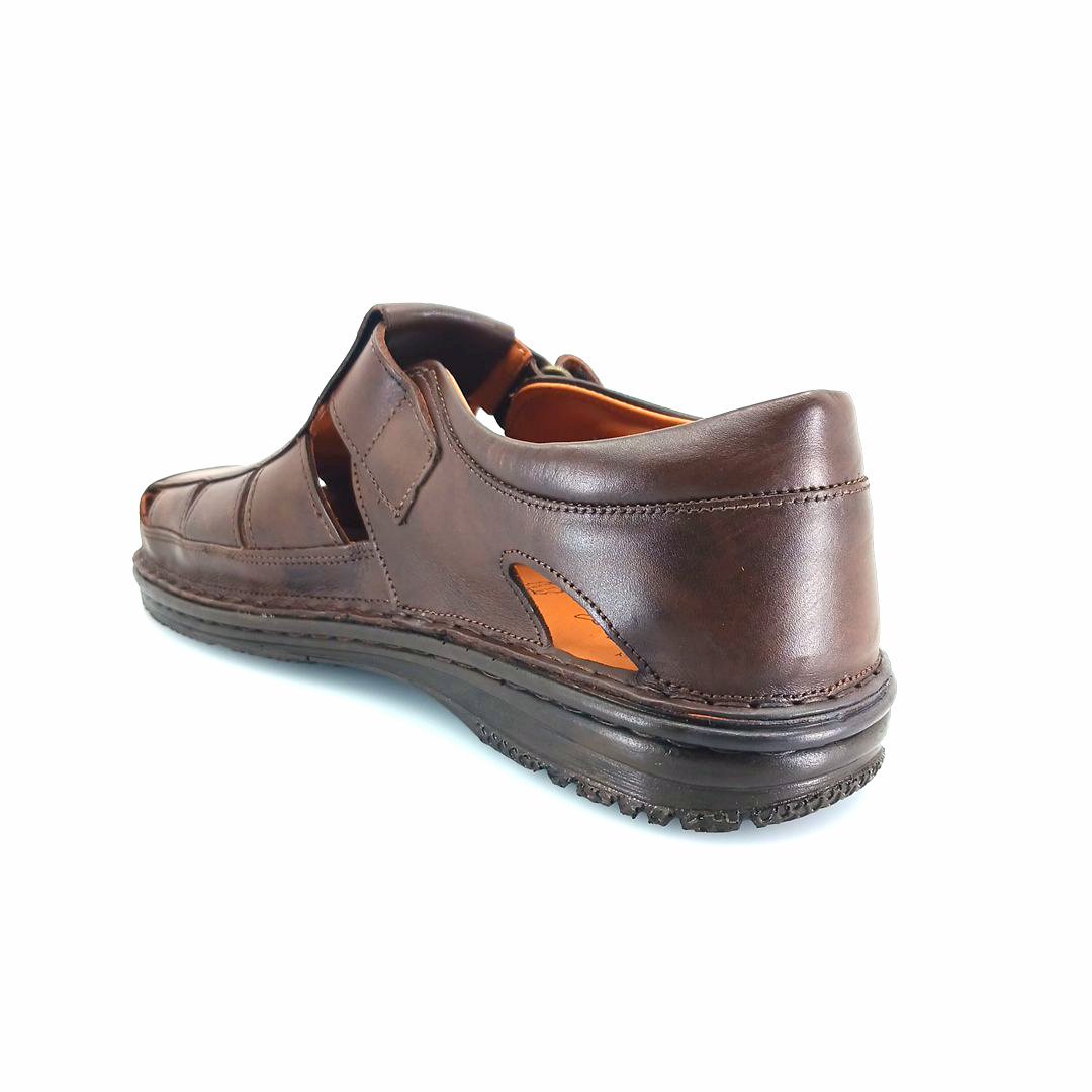 Boxer 17232 (καφέ δέρμα) ανδρικά σανδάλια