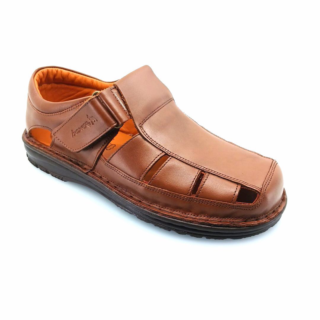 boxer-17232-tan-1 Boxer 17232 (ταμπα δέρμα) ανδρικά σανδάλια