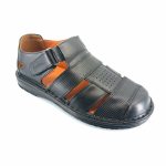 Boxer 17234 (μαύρο δέρμα) ανδρικά σανδάλια
