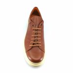 Boxer 21345 (ταμπά δέρμα) ανδρικά δετά sneakers