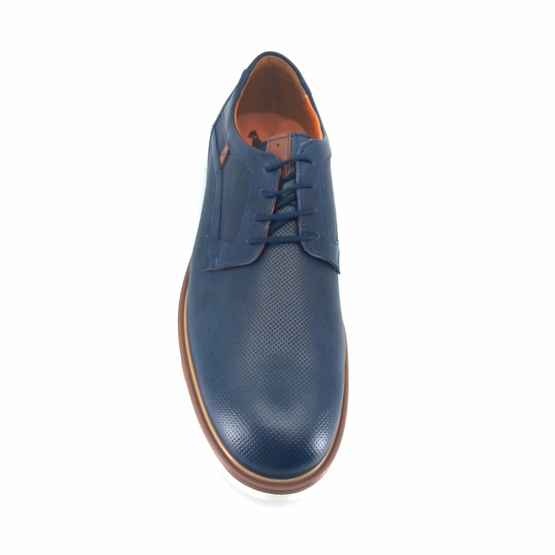 Boxer 41102 (μπλε δέρμα) ανδρικά derby