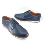 Boxer 41102 (μπλε δέρμα) ανδρικά derby