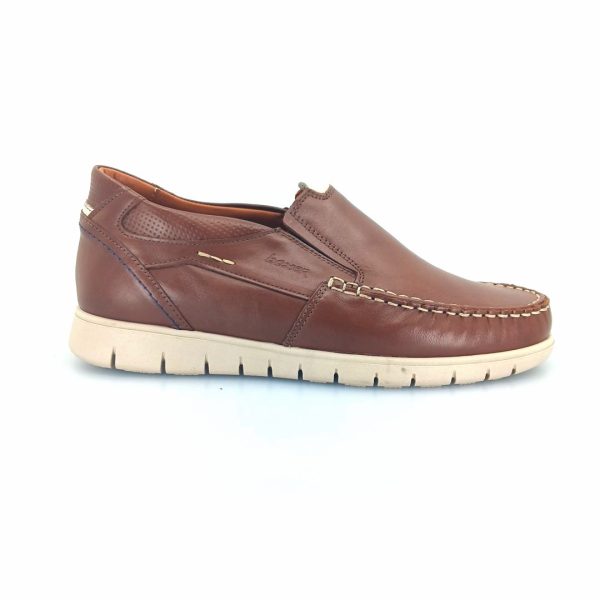 Boxer 47000 (ταμπα δέρμα) ανδρικά μοκασίνια