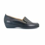 Boxer 52990 (μαύρο δέρμα) γυναικεία slip-on