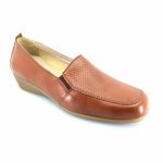 Boxer 52990 (ταμπα δέρμα) γυναικεία slip-on