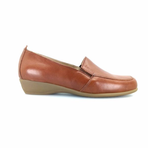 Boxer 52990 (ταμπα δέρμα) γυναικεία slip-on