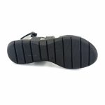 Boxer 58832 (μαύρο δέρμα) γυναικεία σανδάλια