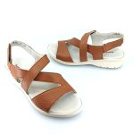 Boxer 58832 (ταμπα δέρμα) γυναικεία σανδάλια