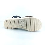 Boxer 97034 (multi μπλε δέρμα) γυναικεία σανδάλια