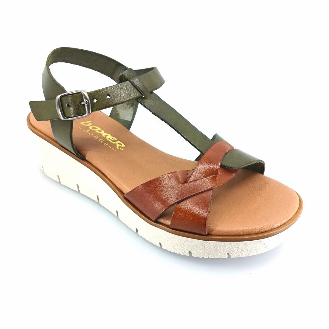 boxer-97034-green-1 Boxer 97034 (multi λαδί δέρμα) γυναικεία σανδάλια