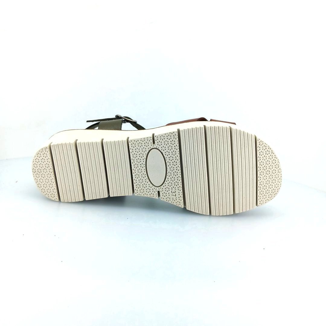 Boxer 97034 (multi λαδί δέρμα) γυναικεία σανδάλια