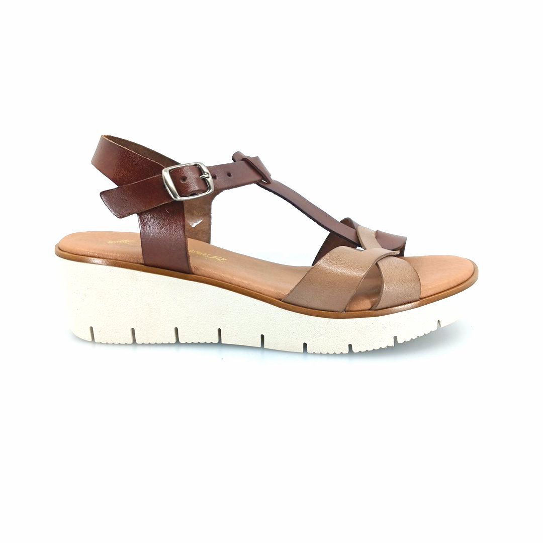 Boxer 97034 (multi-ταμπα δέρμα) γυναικεία σανδάλια