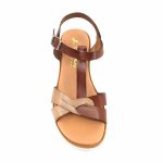 Boxer 97034 (multi-ταμπα δέρμα) γυναικεία σανδάλια