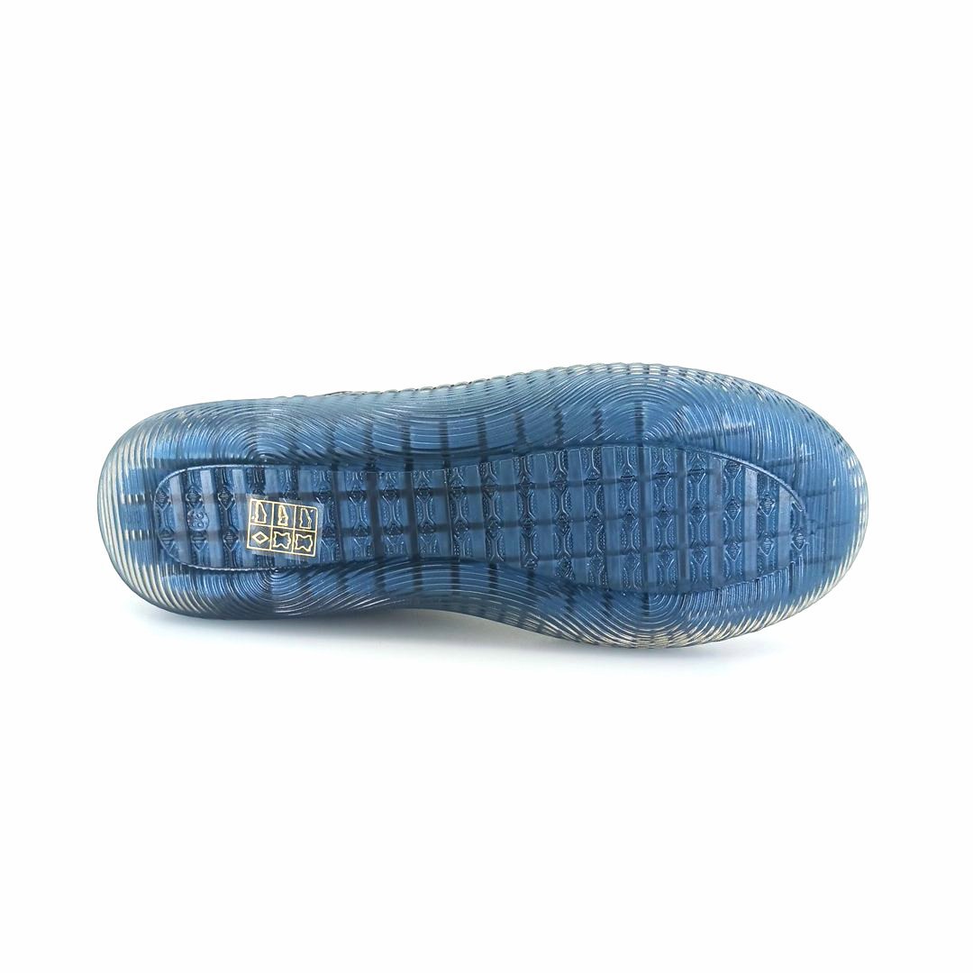 Boxer 98390 (λευκό - μπλε δέρμα) γυναικεία sneakers