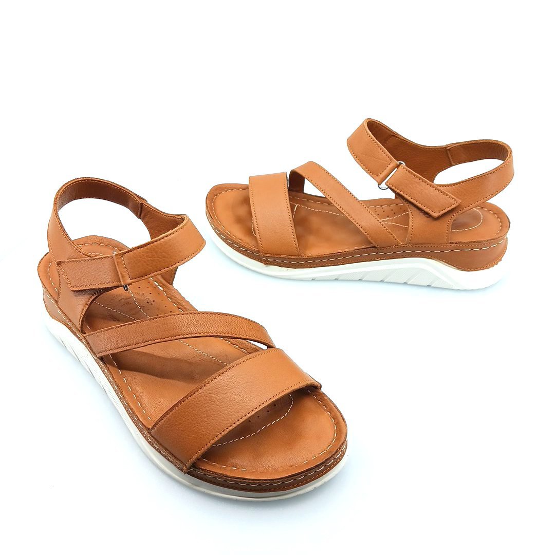 Boxer 98422 (ταμπα δέρμα) γυναικεία σανδάλια