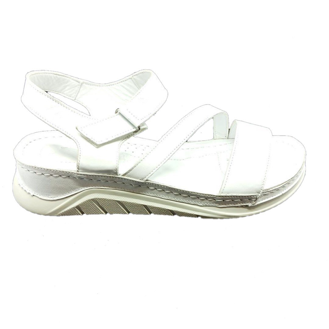 Boxer 98422 (λευκό δέρμα) γυναικεία σανδάλια