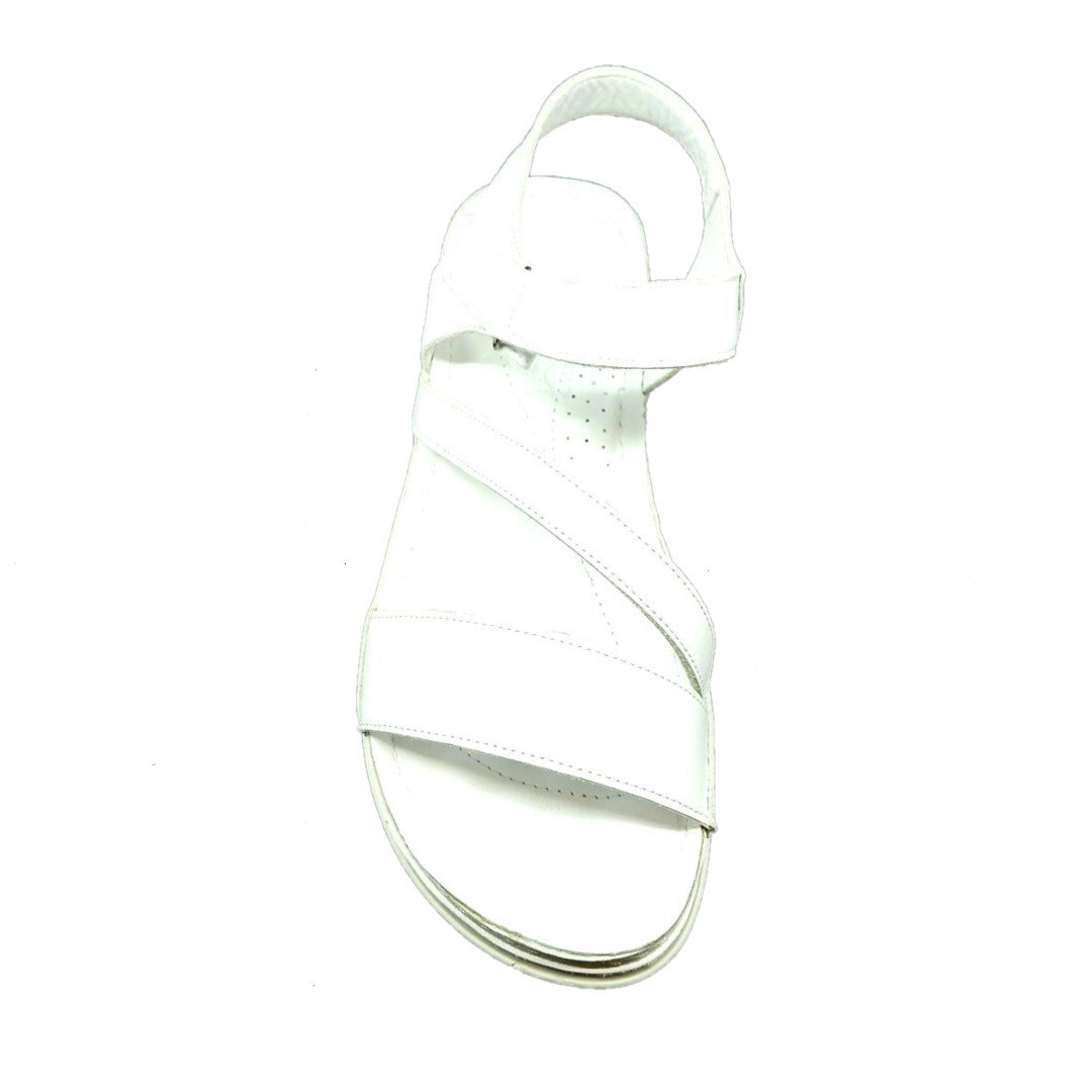 Boxer 98422 (λευκό δέρμα) γυναικεία σανδάλια