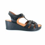 Boxer 98447 (μαύρο) γυναικείες πλατφόρμες