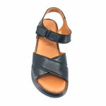 Boxer 98449 (μαύρο δέρμα) γυναικεία σανδάλια