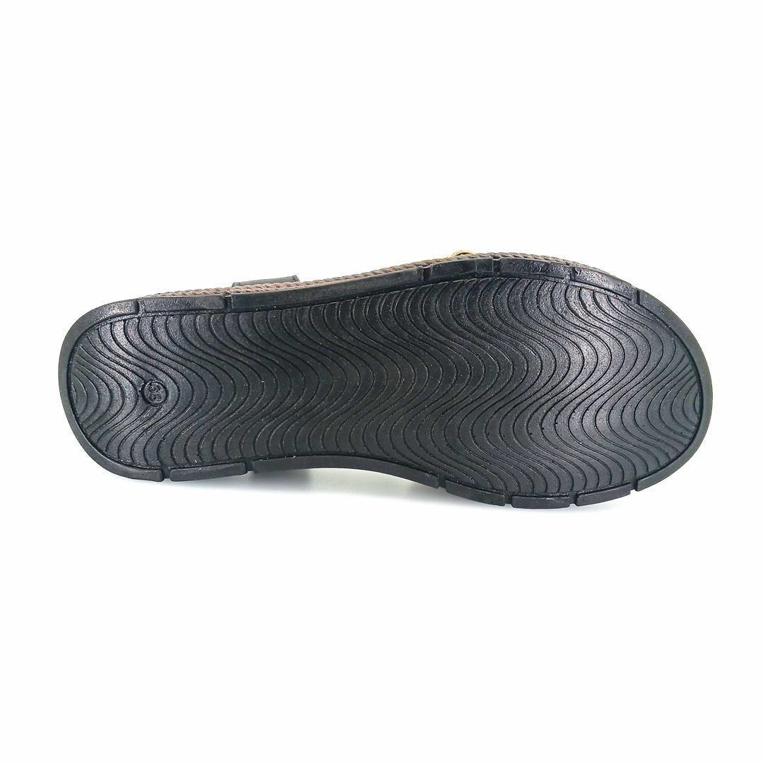 Boxer 98451 (μαύρο δέρμα) γυναικεία σανδάλια